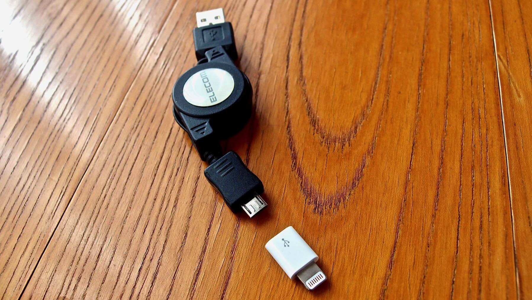 11 Apple Lightning MicroUSB Adapter