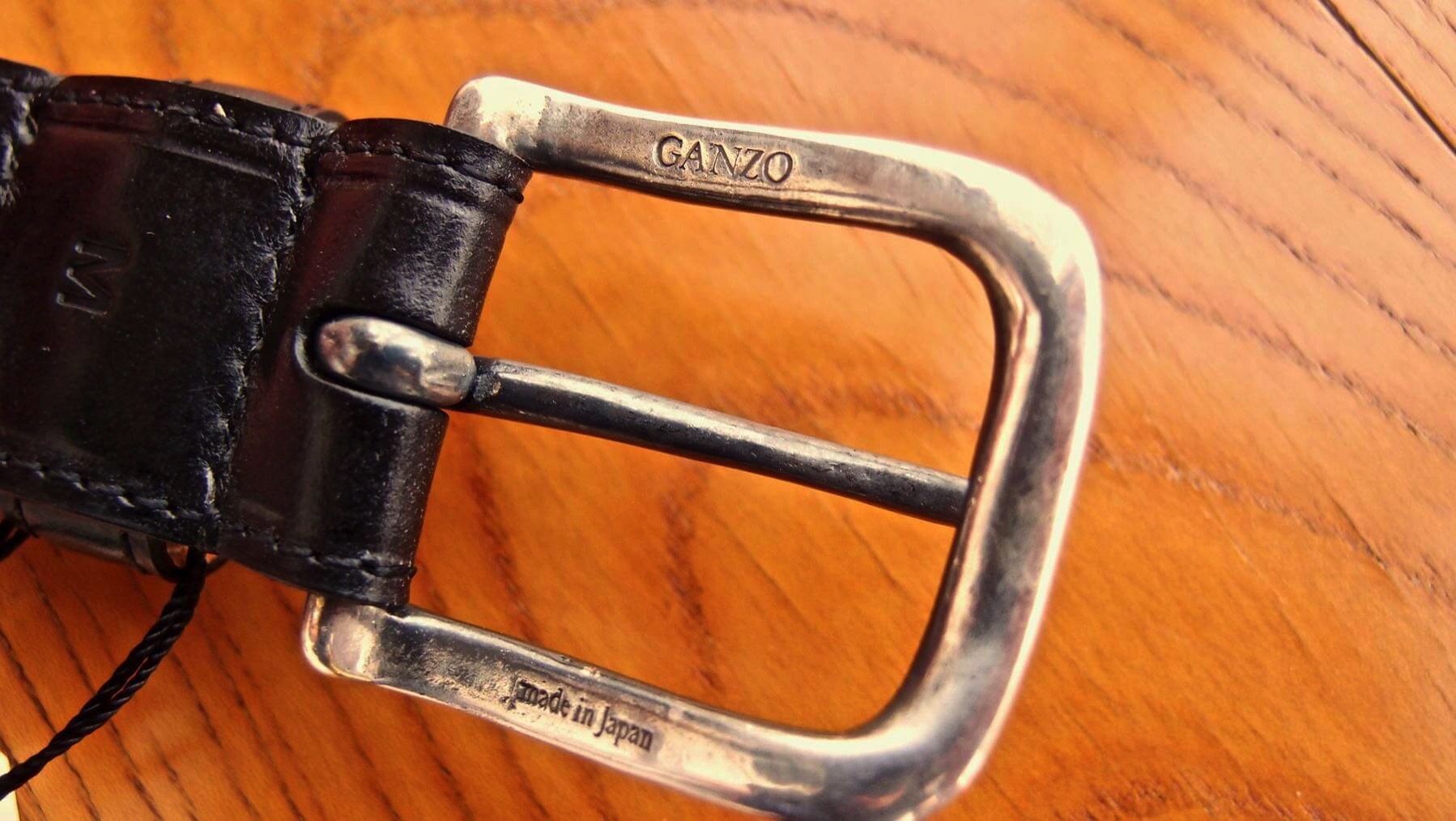 24 Ganzo leather belt BRIDLE
