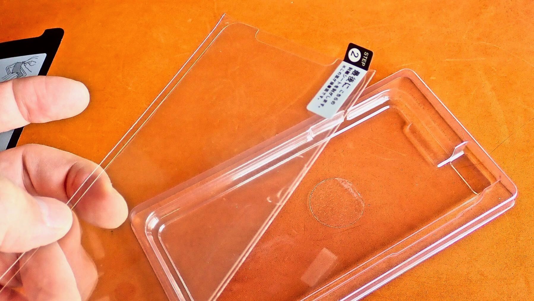 0190 iPhone X screen protect glass film precision 11