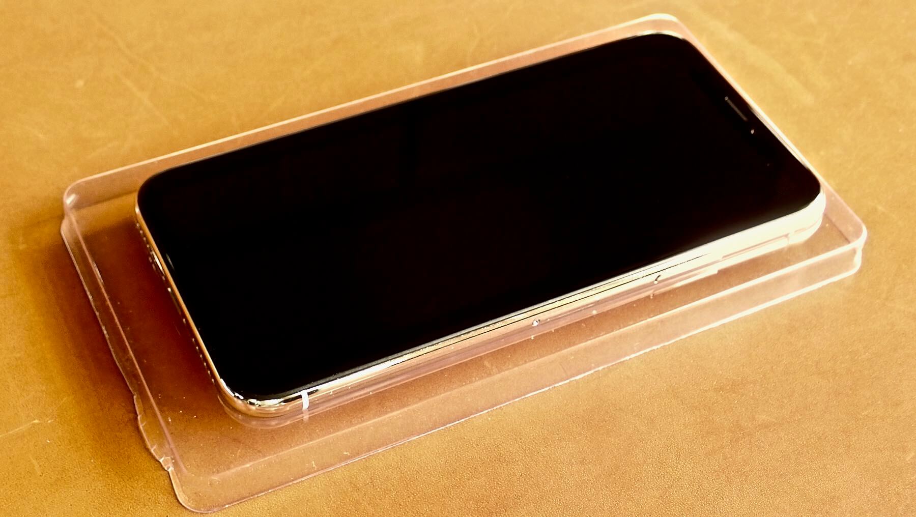 0190 iPhone X screen protect glass film precision 16