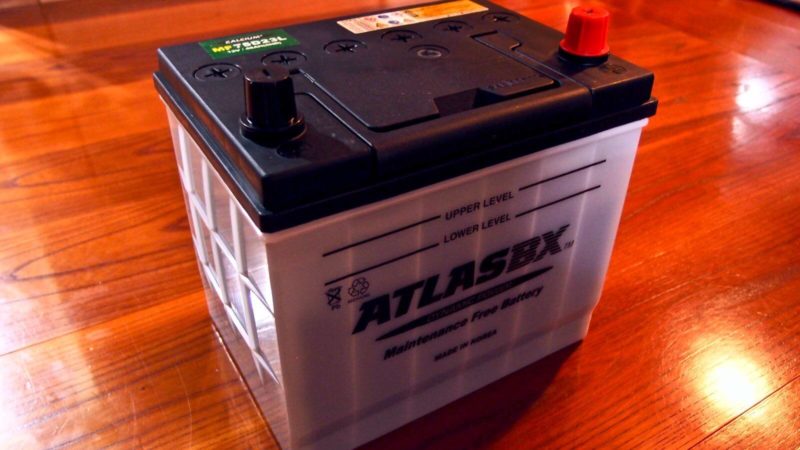 [0126] MR2復活計画 『その4』 評判の良い激安 バッテリーATLASBX（アトラス）を買ってみた