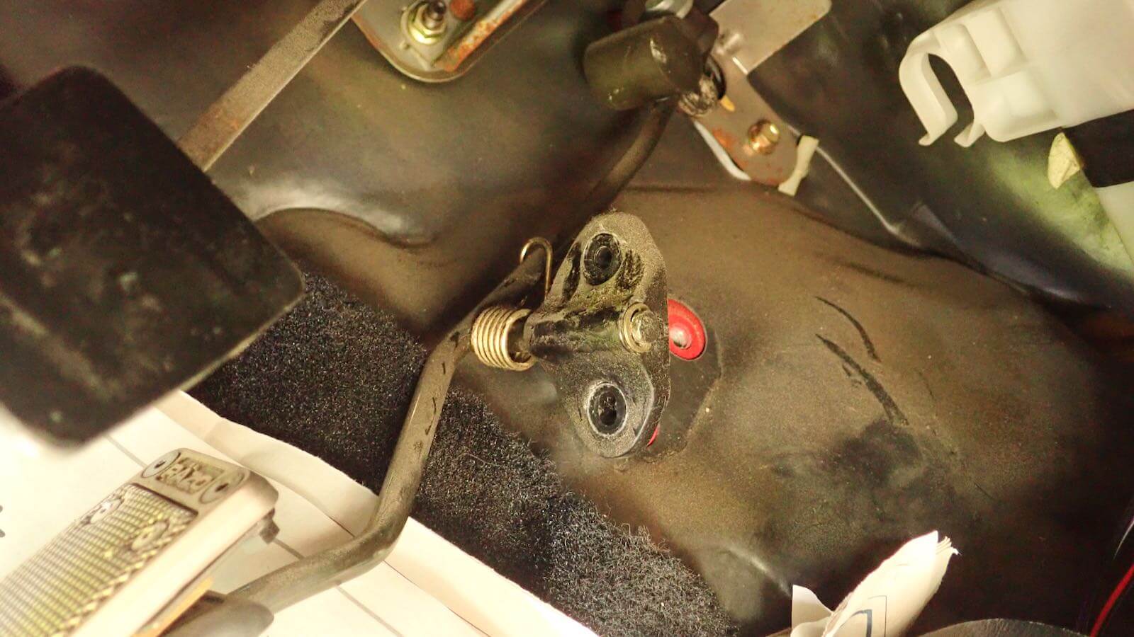 0214 Toyota genuine Aluminum pedal installation method 24